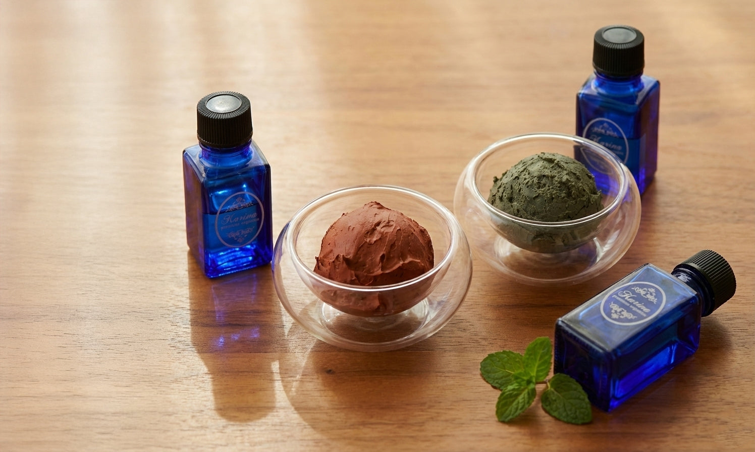 クレイとアロマの写真